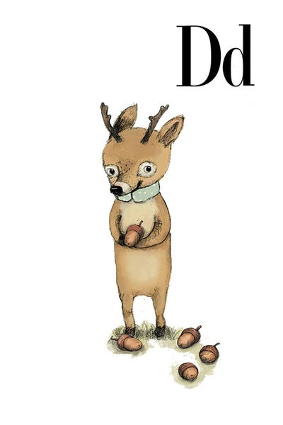 The Letter D: Deer by Paola Zakimi