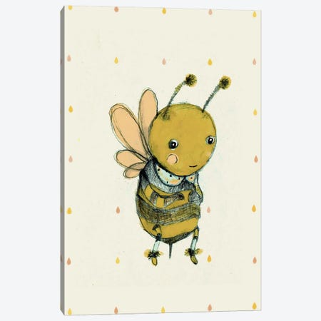 Bee Canvas Print #PZK80} by Paola Zakimi Art Print