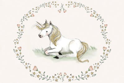 Unicorn II by Paola Zakimi art print