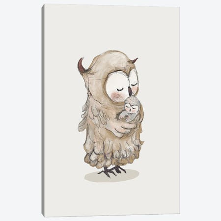 Owl III Canvas Print #PZK86} by Paola Zakimi Canvas Wall Art