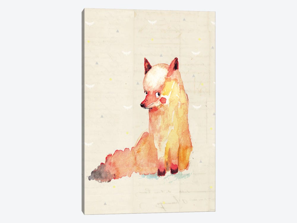 Baby Fox by Paola Zakimi 1-piece Art Print