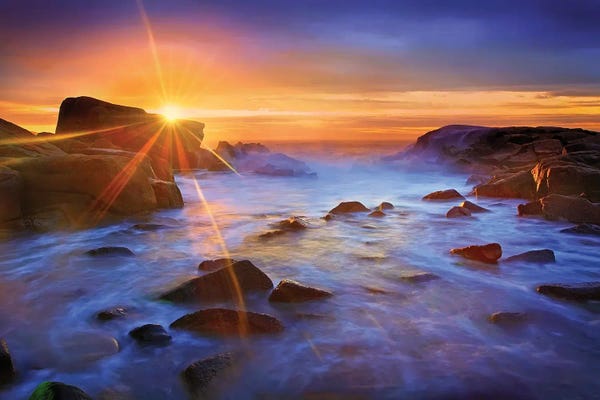 Patrick Zephyr: Biddeford Sunrise by Patrick Zephyr