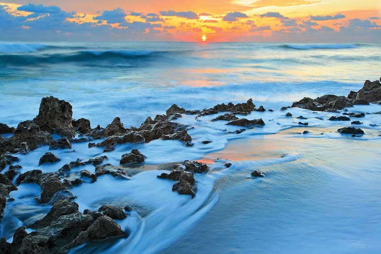 Painted Ocean by Patrick Zephyr wall art
