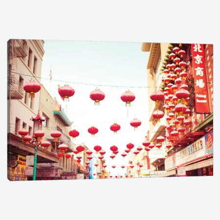 Chinatown Afternoon I Canvas Print #QNT36} by Sonja Quintero Canvas Art