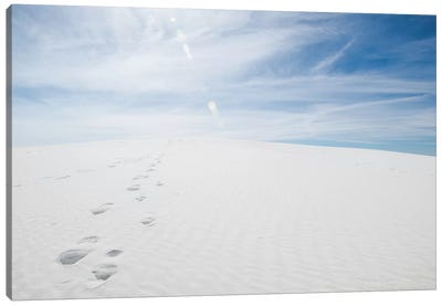 White Dunes I Canvas Art Print