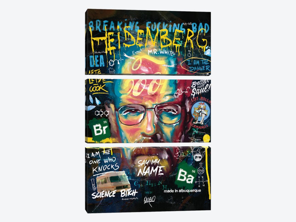 Breaking Bad by Quexo Designs 3-piece Canvas Wall Art
