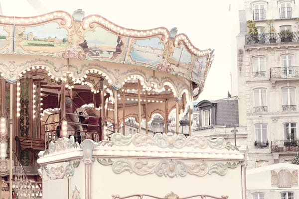 Grace Digital Art Co: Paris Carousel III by Grace Digital Art Co