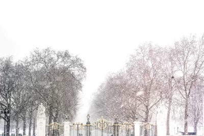 London Snow Day by Grace Digital Art Co art print