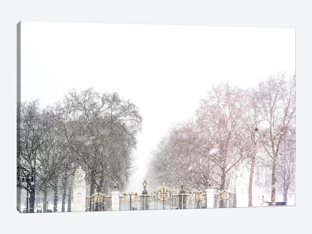 London Snow Day by Grace Digital Art Co 1-piece Art Print