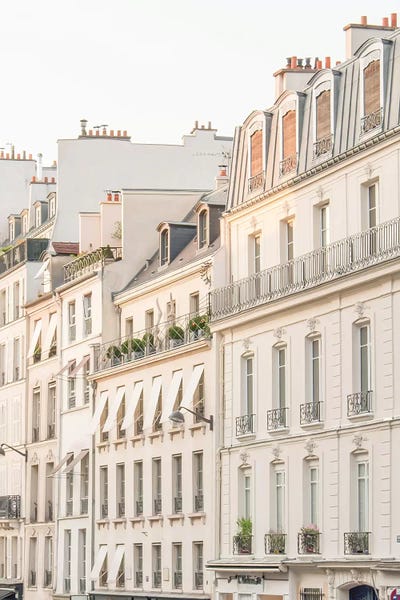 Monochromatic Photography: Paris Light by Grace Digital Art Co