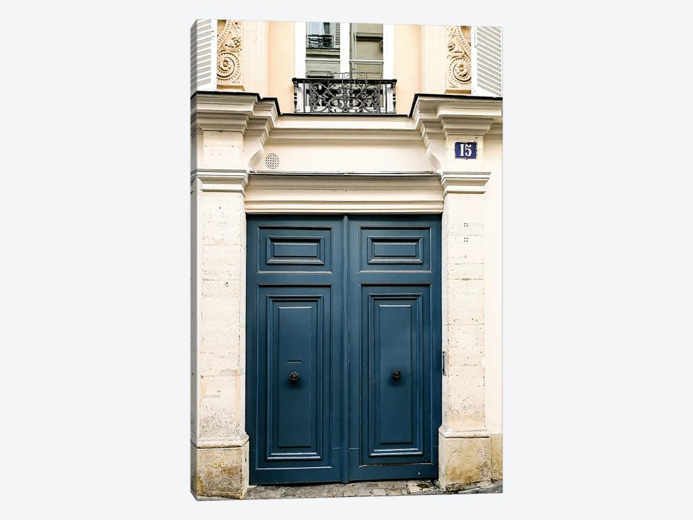 Paris Door III by Grace Digital Art Co 1-piece Canvas Artwork