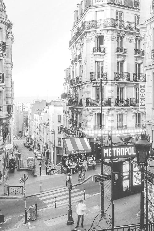 Paris Montmartre by Grace Digital Art Co wall art