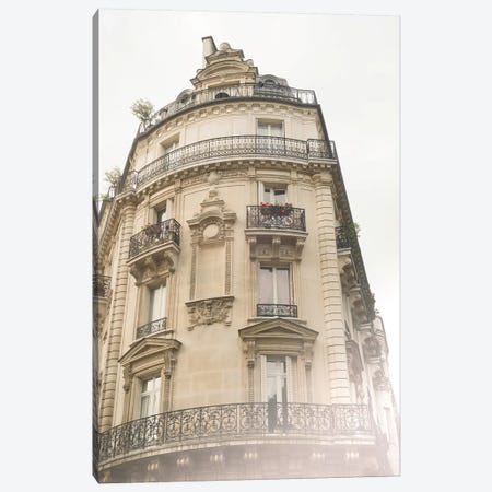 Paris Building V Canvas Print #RAB115} by Grace Digital Art Co Canvas Print