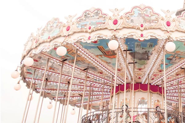 Carousels: Paris Carousel V by Grace Digital Art Co