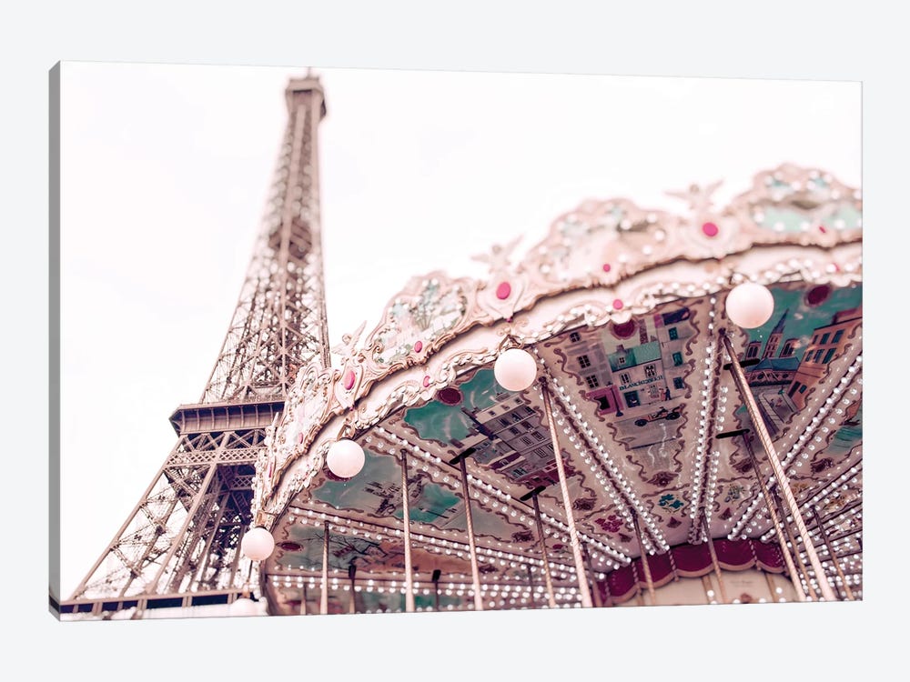 Paris Carousel VI by Grace Digital Art Co 1-piece Art Print