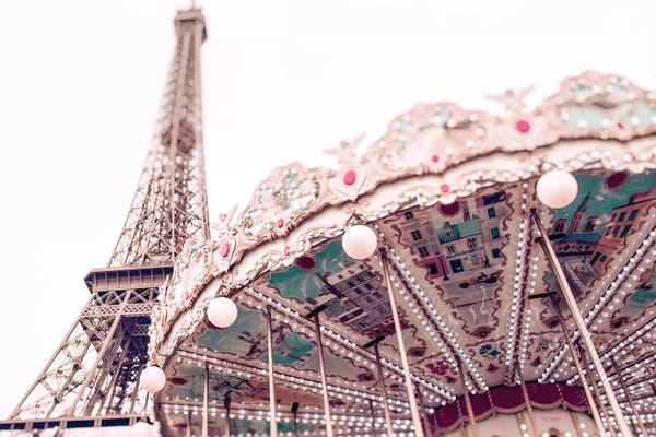 Grace Digital Art Co: Paris Carousel VI by Grace Digital Art Co