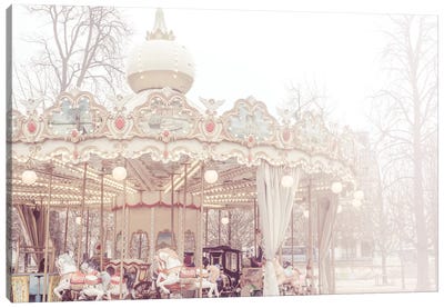 Paris Merry-Go-Round III Canvas Art Print - Carousels