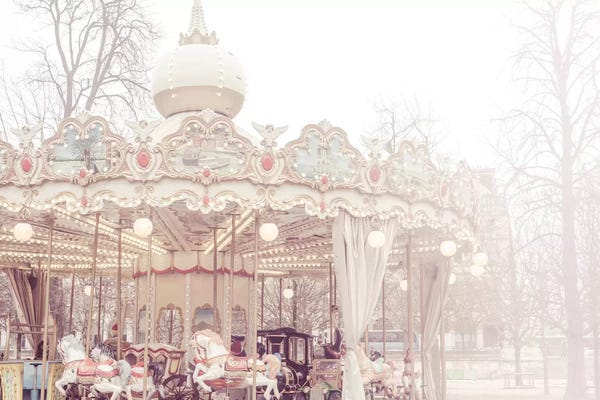 Carousels: Paris Merry-Go-Round III by Grace Digital Art Co