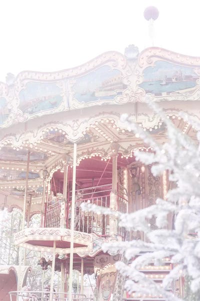 Carousels: Christmas Carousel by Grace Digital Art Co