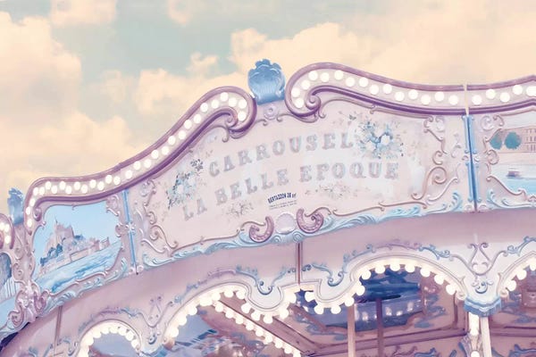 Grace Digital Art Co: Carousel Belle Epoque by Grace Digital Art Co