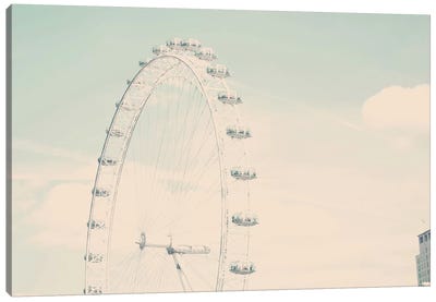 The London Eye Canvas Art Print - Ferris Wheels