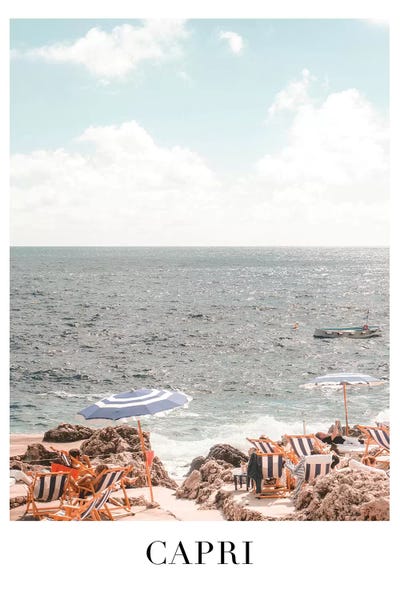 Campania: Capri Travel by Grace Digital Art Co