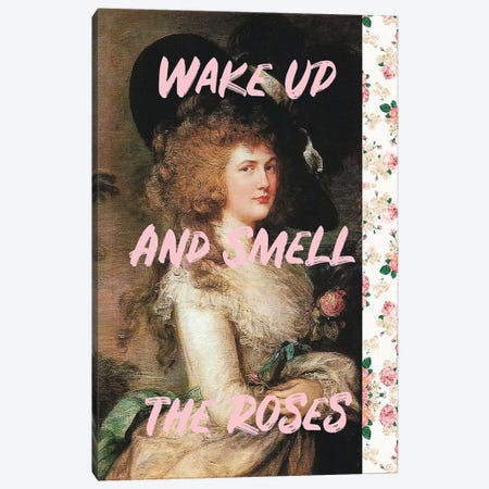 Smell The Roses II Canvas Print #RAB161} by Ruby and B Canvas Print