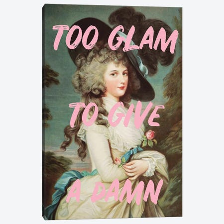 Too Glam Canvas Print #RAB178} by Grace Digital Art Co Canvas Wall Art