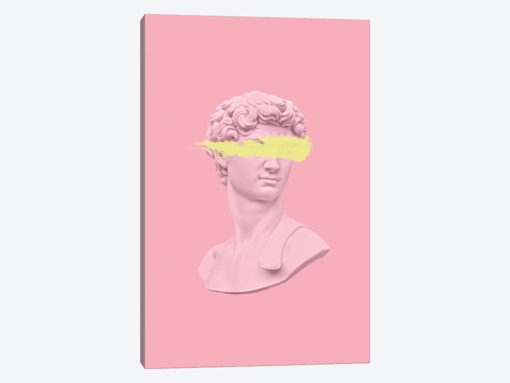 David In Pink by Grace Digital Art Co 1-piece Canvas Artwork
