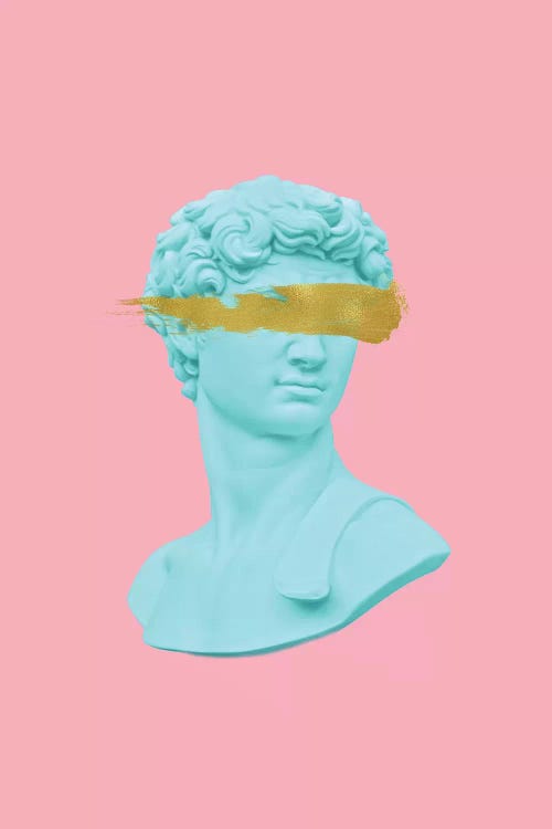 David In Blue by Grace Digital Art Co wall art