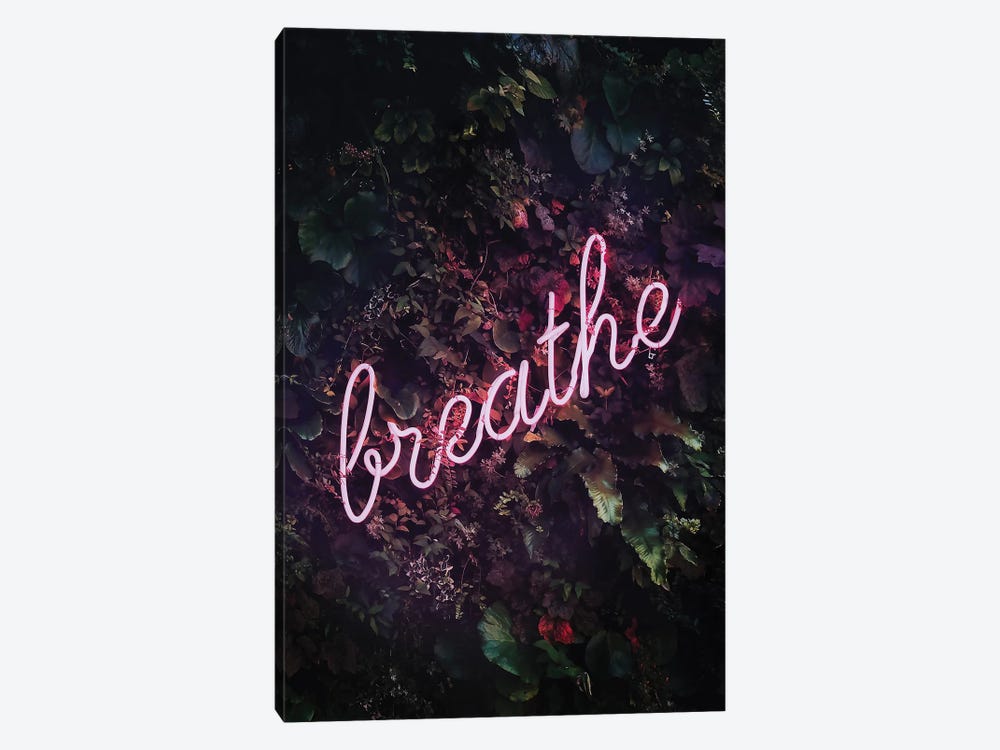 Breathe Neon by Grace Digital Art Co 1-piece Art Print