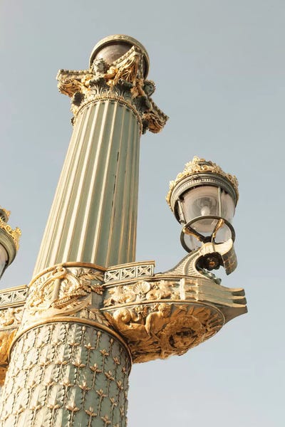 Columns: Paris Lamp by Grace Digital Art Co