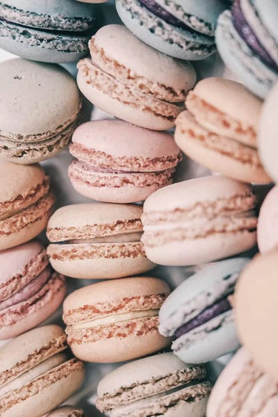 Grace Digital Art Co: Pastel Macarons by Grace Digital Art Co