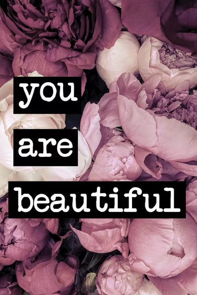 Grace Digital Art Co: You Are Beautiful by Grace Digital Art Co