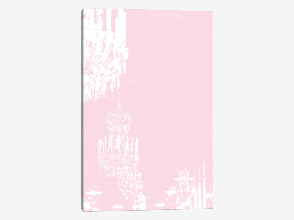 Chandelier Baby Pink by Grace Digital Art Co 1-piece Canvas Art