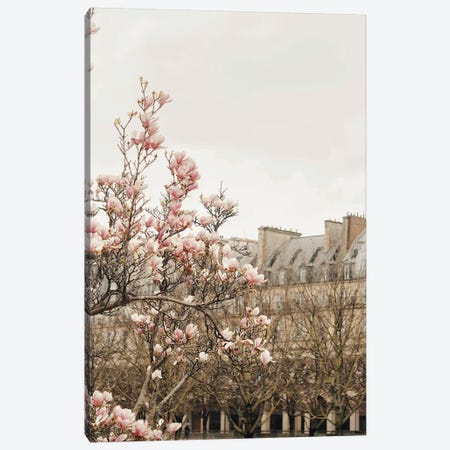 Paris Spring View Canvas Print #RAB224} by Grace Digital Art Co Art Print