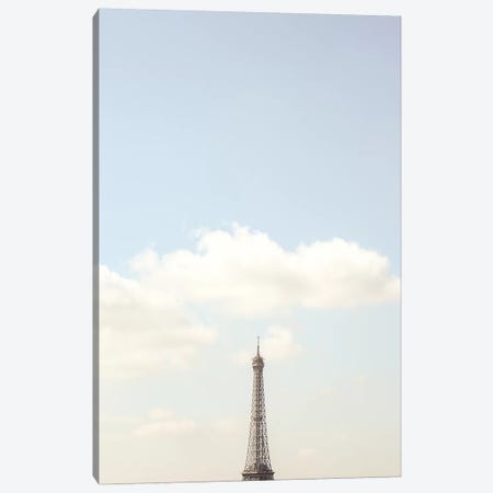 Eiffel Tower Sky Canvas Print #RAB23} by Grace Digital Art Co Canvas Artwork