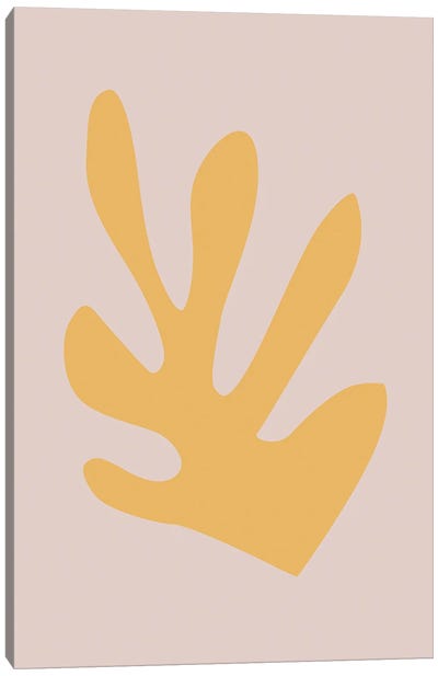 Leaf Cut-Out V Canvas Art Print - All Things Matisse