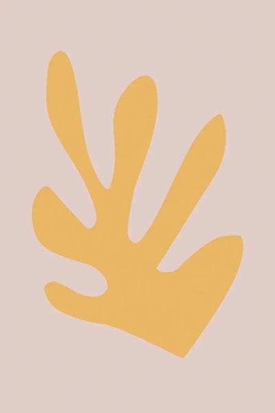 Grace Digital Art Co: Leaf Cut-Out V by Grace Digital Art Co