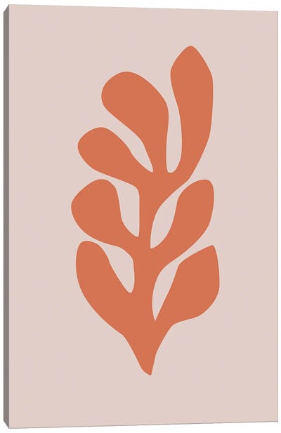 Leaf Cut-Out VI Canvas Art Print - Artists Like Matisse