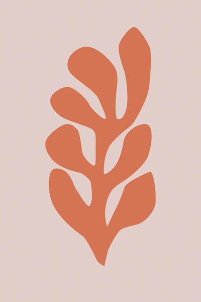 Grace Digital Art Co: Leaf Cut-Out VI by Grace Digital Art Co