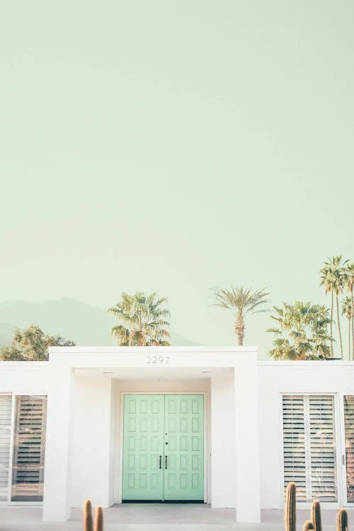 Mint Palm Springs by Grace Digital Art Co wall art