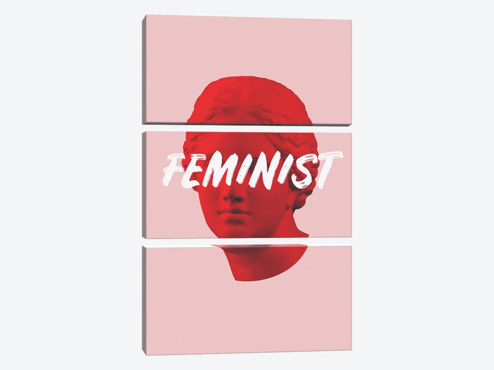 Feminist Venus by Grace Digital Art Co 3-piece Canvas Wall Art