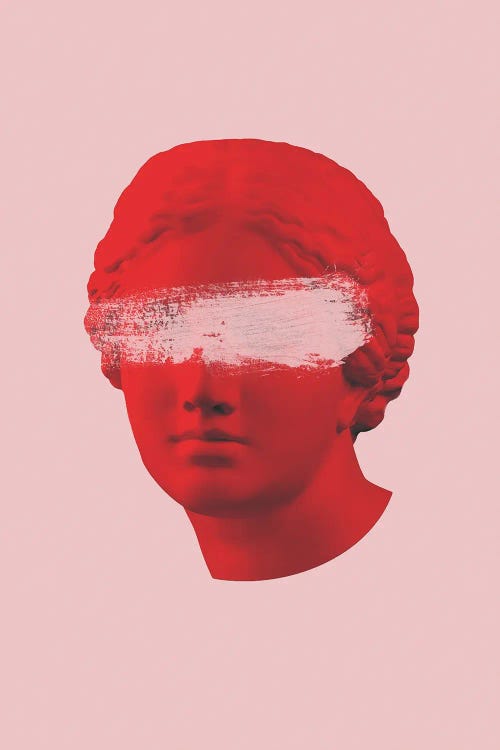 Venus Pink And Red by Grace Digital Art Co wall art