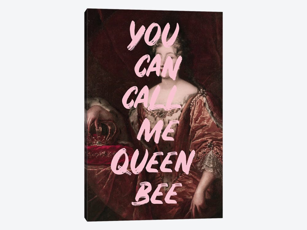 Queen Bee by Grace Digital Art Co 1-piece Canvas Art Print