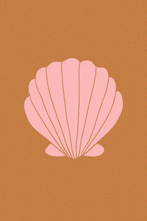 Clam On Burnt Orange