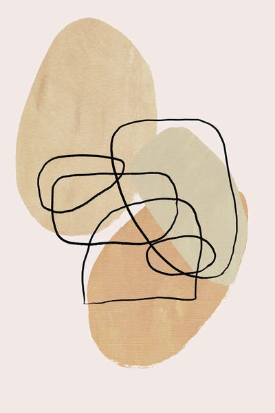 Minimalist Rooms: Abstract 29 by Grace Digital Art Co