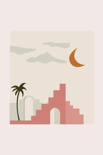 Minimalist Rooms: Abstract Landscape Ii by Grace Digital Art Co