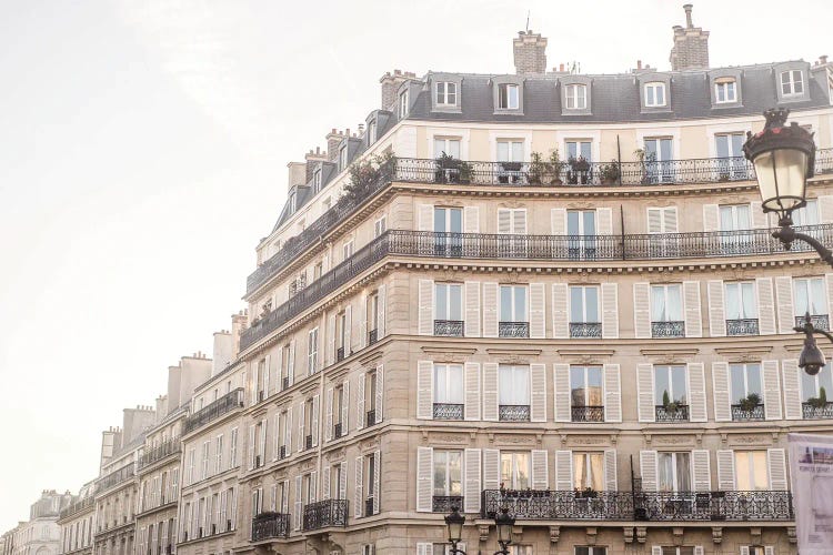 Paris Building by Grace Digital Art Co wall art