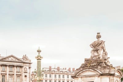 Paris View Pastel by Grace Digital Art Co art print